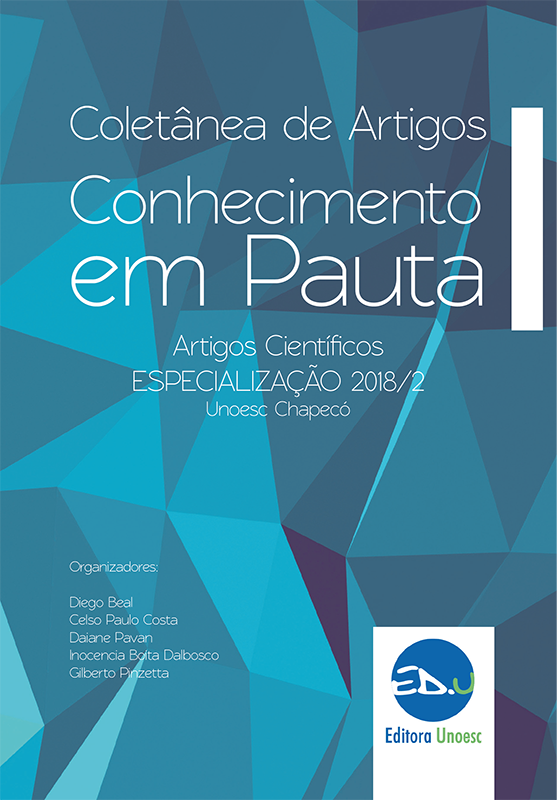 CAPA WEB Conhecimento em pauta artigos cientificos especializacao 2018 2